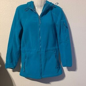Lands' End Women's Vibrant Blue Polartec Jacket